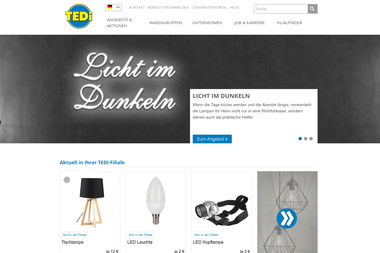 tedi.com - Geschenkartikel Großhandel Neubrandenburg