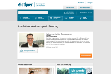 thomsen.gothaer.de - Versicherungsmakler Flensburg