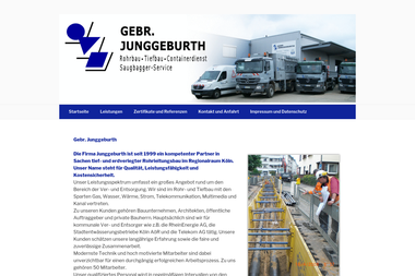 tiefbau-junggeburth.de - Tiefbauunternehmen Pulheim