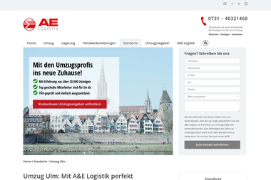 aelogistik.de/standorte/ulm.html - Umzugsunternehmen Ulm