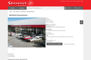bauhaus.info/fachcentren/fachcentrum-bremerhaven/fc/528 - Baustoffe Bremerhaven