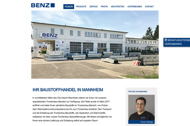 benz-baustoffe.de/filialen/mannheim - Baustoffe Mannheim