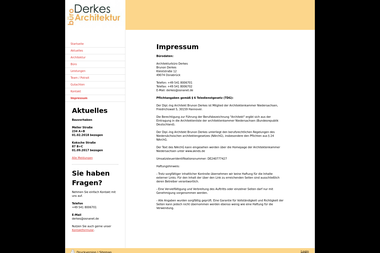 derkes.com/impressum - Architektur Osnabrück