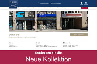 kuhn-masskonfektion.com/filialen/dortmund.html - Schneiderei Dortmund