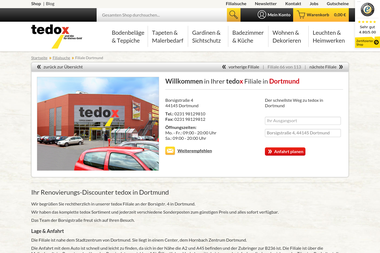 tedox.de/shoplist/index/detail - Malerbedarf Dortmund