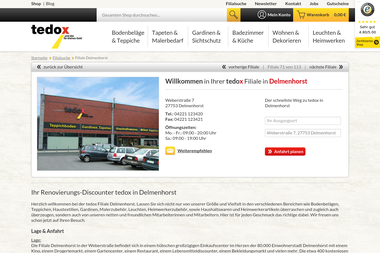 tedox.de/shoplist/index/detail - Baustoffe Delmenhorst