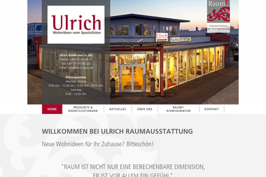 ulrich-raum.de - Raumausstatter Neu-Ulm