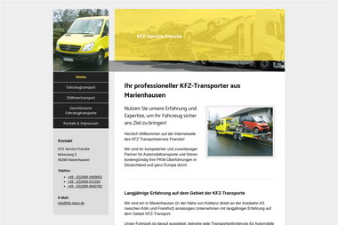 kfz-trans-m.de - Autotransport Dierdorf