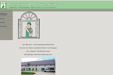 schulze-graefe.de - Fenstermonteur Schönberg
