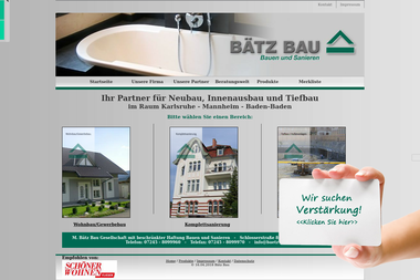 baetz-bau.de - Bausanierung Durmersheim