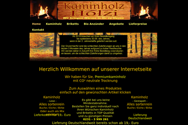 kaminholz-holzi.de - Holzbriketts Dortmund