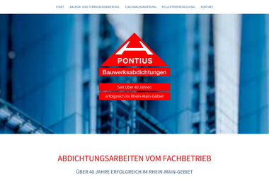 pontius-gmbh.de - Bausanierung Frankfurt