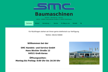 smc-bauma.de - Verkauf von anderen Geräte Groß-Gerau