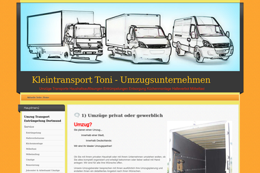 kleintransporttoni.de - Umzugsunternehmen Dortmund