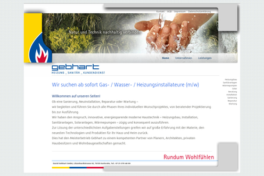 gebhart-online.de - Anlagenmechaniker Karlsruhe