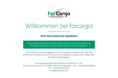 forcargo.com - LKW Fahrer International Dortmund