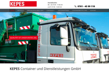 kepes-container.de - Containerverleih Freiburg