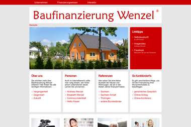 baufinanzierung-wenzel.de - Finanzdienstleister Leipzig