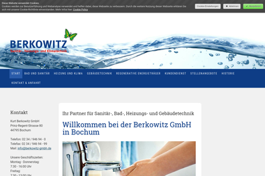berkowitz-gmbh.de - Klimaanlagenbauer Bochum