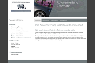 autoverwertung-zotzmann.de - LKW Fahrer International Rostock