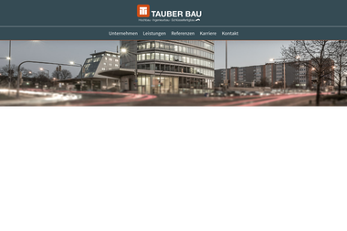 tauberbau.de - Straßenbauunternehmen Nürnberg