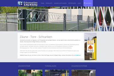 eckenweber-zaunbau.de - Zaunhersteller Herrieden