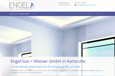 engel-gas-wasser.de - Anlagenmechaniker Karlsruhe