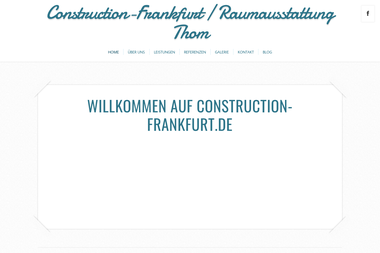 construction-frankfurt.de - Raumausstatter Frankfurt