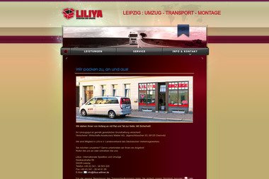 liliya-willmer.de - Umzugsunternehmen Leipzig