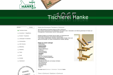 tischlerei-hanke-dortmund.de - Tischler Dortmund