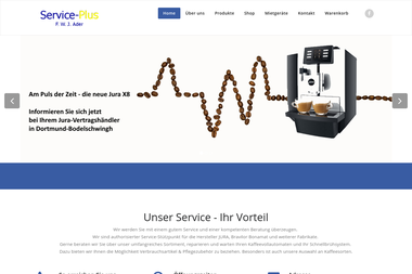 service-plus-ader.de - Kaffeemaschine Dortmund