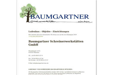 baumgartner.info - Tischler München