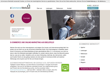 ecommerce-werkstatt.de - Web Designer Bielefeld