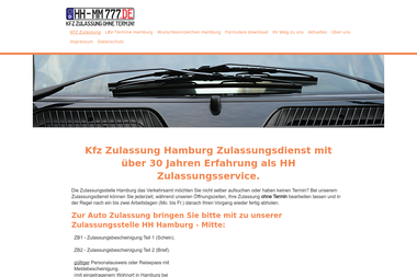 kfz-zulassungsdienst-service-hamburg.de - Werbeagentur Hamburg