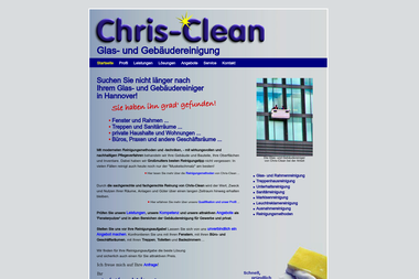 chris-clean.de - Reinigungskraft Hannover