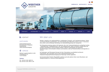 werther-gmbh.de - Unternehmen für andere Transporte Sehnde