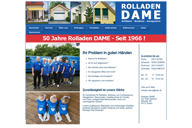 rolladen-dame.net - Markisen, Jalousien Essen