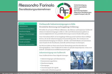 industrieservice-farinola.de - Umzugsunternehmen Köln