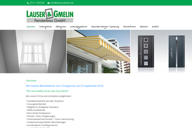 lauser-gmelin.de - Fenstermonteur Stuttgart