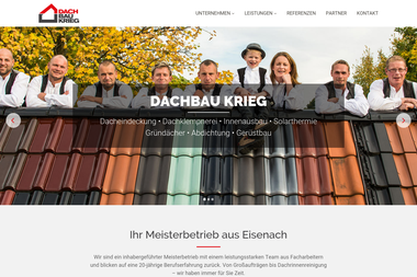 dachbau-krieg.de - Zimmerei Eisenach