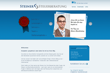 steiner-steuerberatung.de - Steuerberater Jena-West