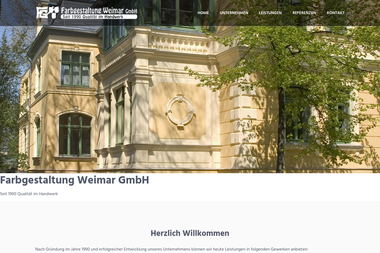 farbgestaltung-weimar.de - Malerbetrieb Weimar-Nordvorstadt