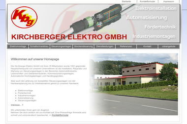 KirchbergerElektro.de - Elektriker Kirchberg
