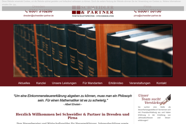 schweidler-partner.de - Steuerberater Pirna