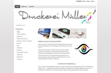 druckservice-mueller.de - Druckerei Crinitzberg-Obercrinitz