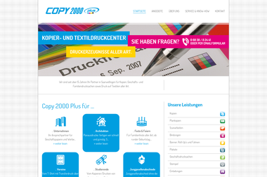 copy2000plus.de - Druckerei Saarwellingen