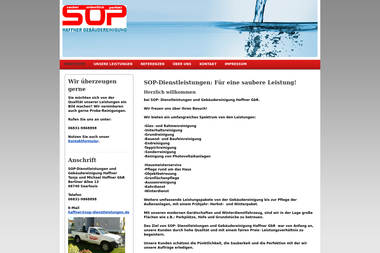 sop-dienstleistungen.de - Reinigungskraft Saarlouis-Steinrausch