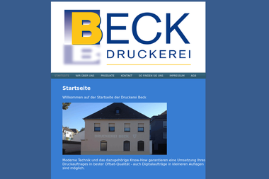 druckerei-beck-trier.de - Druckerei Trier