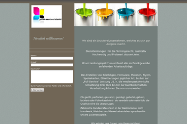 print-service-hindel.de - Druckerei Worms-Abenheim