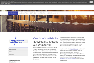 waetzold-metallbau.de - Zaunhersteller Wuppertal-Langerfeld